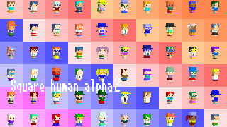Square human alpha2